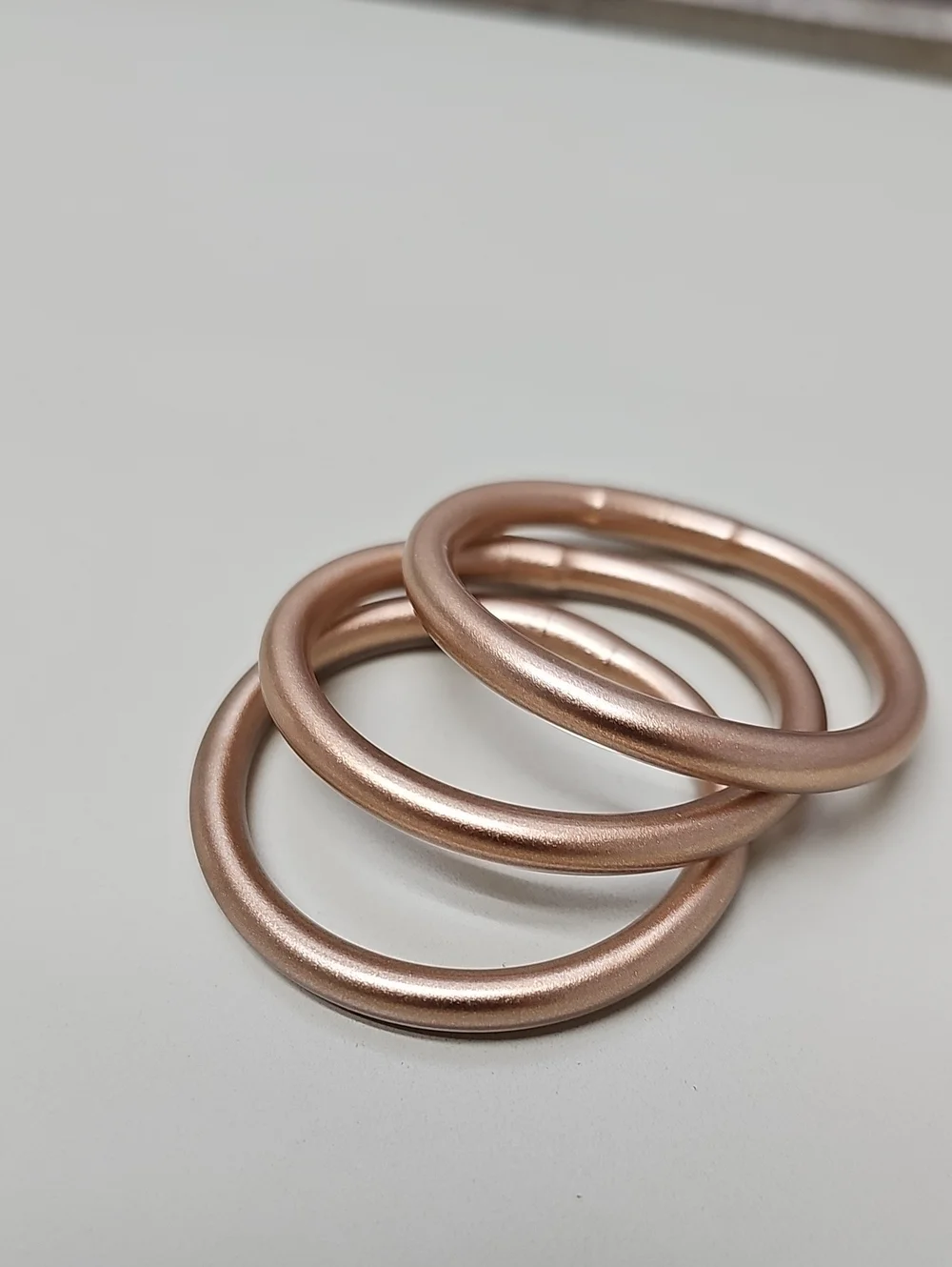 All Weather Baby Rose Gold Bracelet. Measure 45mm / 2